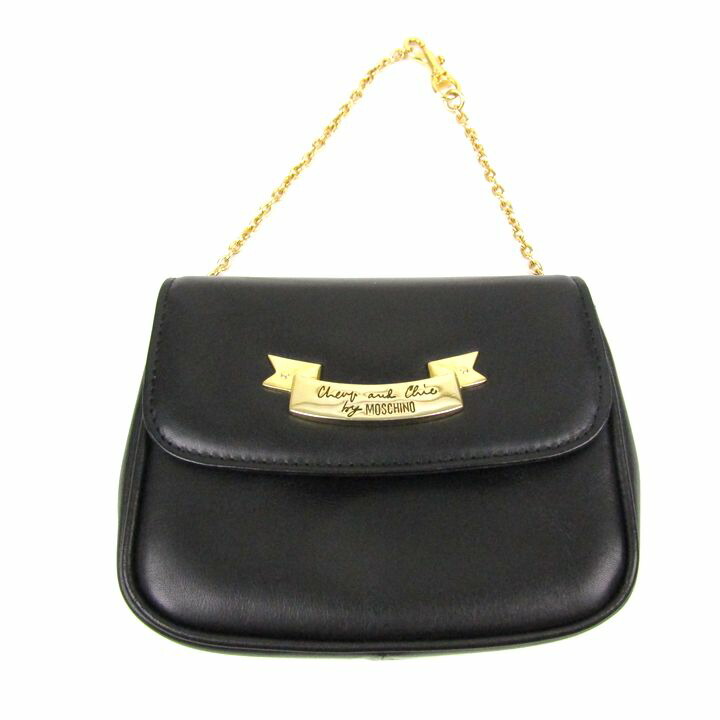 楽天市場】モスキーノ クラッチバッグ ロゴプリント カーフレザー