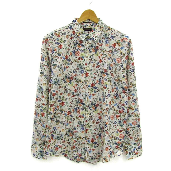 楽天市場】古着 Paul Smith ポールスミス 総柄 長袖 シャツ M メンズ