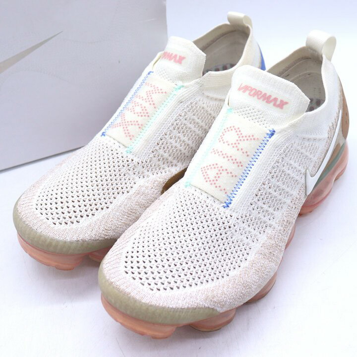 NIKE ナイキ スニーカー スリッポン 置き目とり捨てる エアヴェイパー AH7006-100  シューズ 靴 メンズ 28大きさ ベージュ系 【中古】