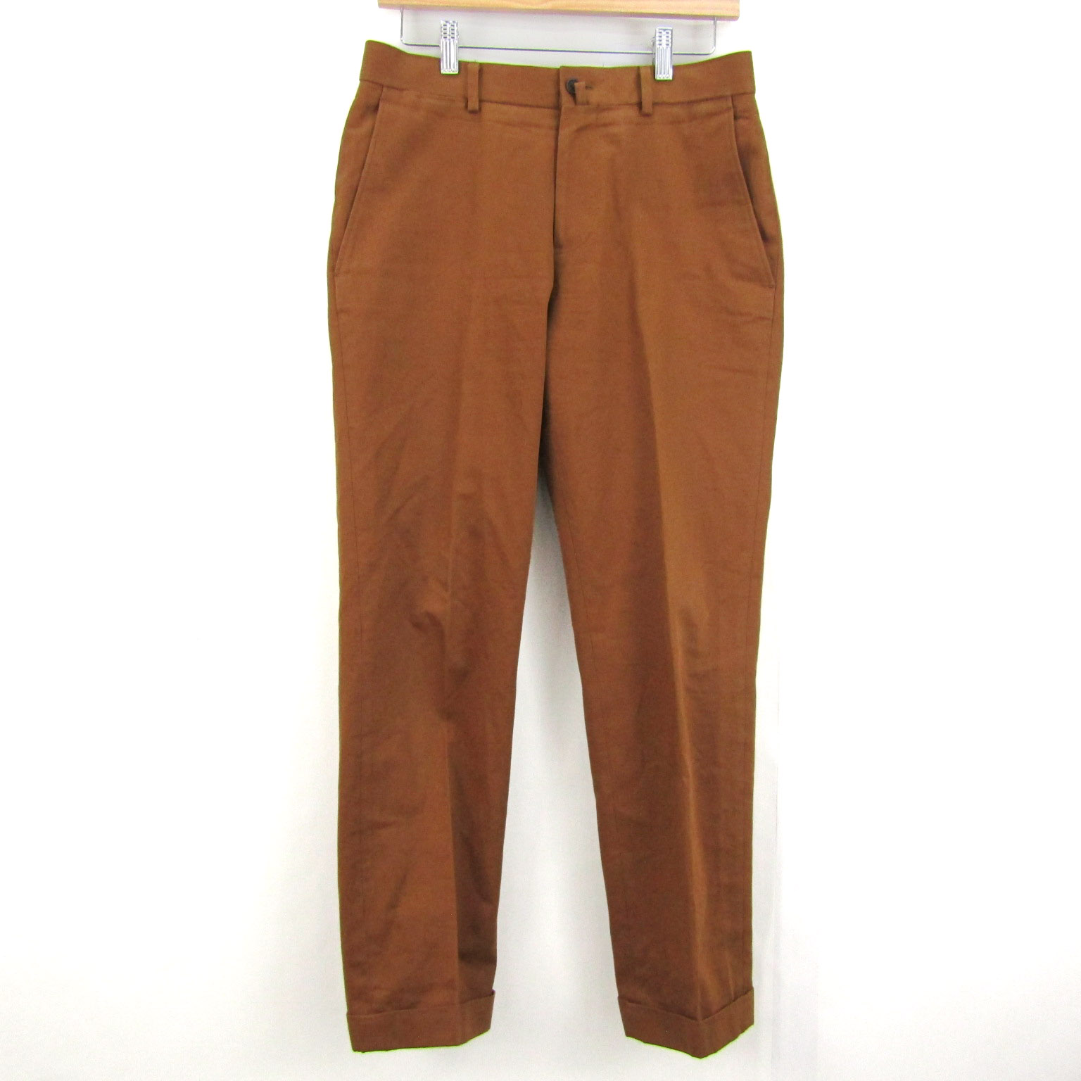 【39%OFFクーポン配布中 7/19 20:00~7/26 01:59】Brooks Brothers ブルックスブラザーズ パンツ ボトムス スラックス コットン メンズ W30サイズ ブラウン 【中古】|barce