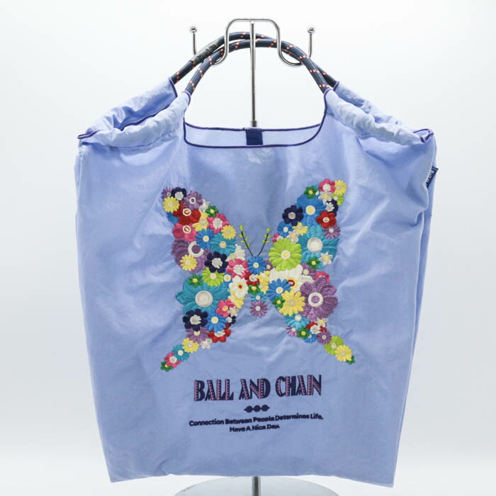 Ball\u0026Chain ボールアンドチェーン エコ御徒面子 夢見鳥 鞄 鞄 ブランド名 レディース 青色 【中古】