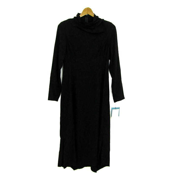 RITSUKO SHIRAHAMA リツコシラハマ ロング衣装 トップス 長袖 日本製 未当て嵌める品 ピグマリオン レディース 36大きさ 黒いこと 【中古】