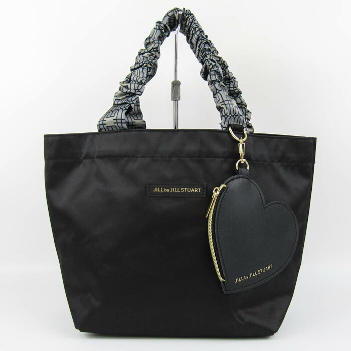JILL by JILLSTUART ジルバイジルスチュアート トートバッグ ハンドバック 鞄 嚢 ブランド名 黒 レディース 黒いこと 【中古】