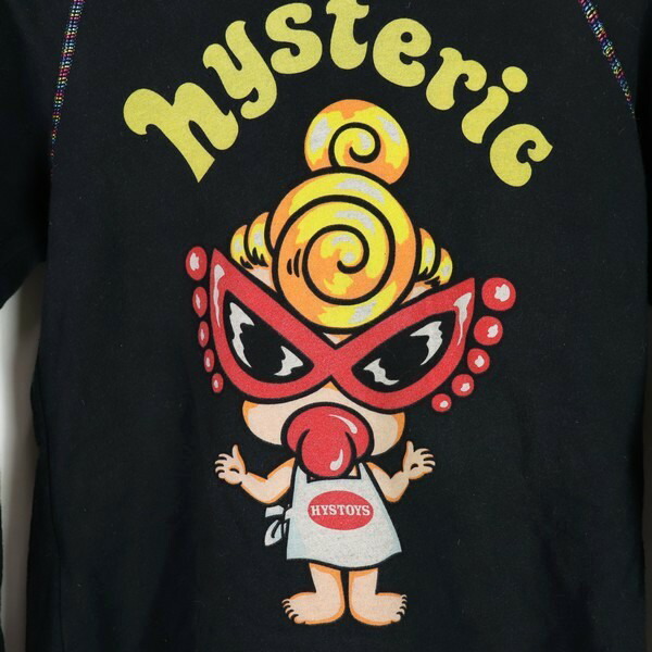 楽天市場 良品 ヒステリックグラマー Hysteric Glamour 140サイズ キャラクター パーカー キッズ 男の子 女の子 フード プルオーバー ブラック ブランド古着 中古 Barce