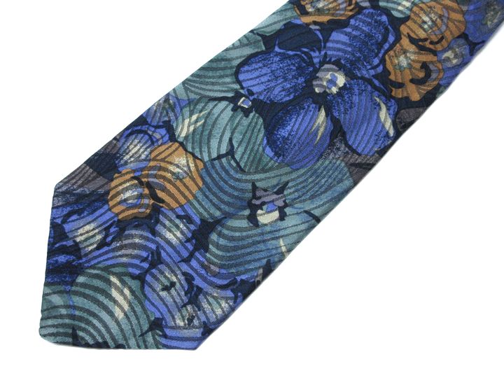 楽天市場 ブランド ネクタイ 中古 Full Mark フルマーク 花柄 ブランド ネクタイ 良品 メンズ プレゼント Barce
