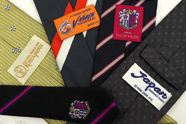 楽天市場 日本サッカー協会 Japan Football Association 日韓ワールドカップ セレッソ V ファーレン サッカーチーム グッズ 5点セット まとめ メンズ ネクタイ ブランド ネクタイ 送料無料 中古 美品 Barce