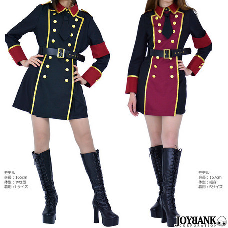 コスプレ レディース 8mm 送料無料 その他 軍服 お兄系 ミリタリーコスチューム カラー2色 衣装 制服 仮装 S M L レディースファッション パーティ イベント ハロウィン コスチューム Barce