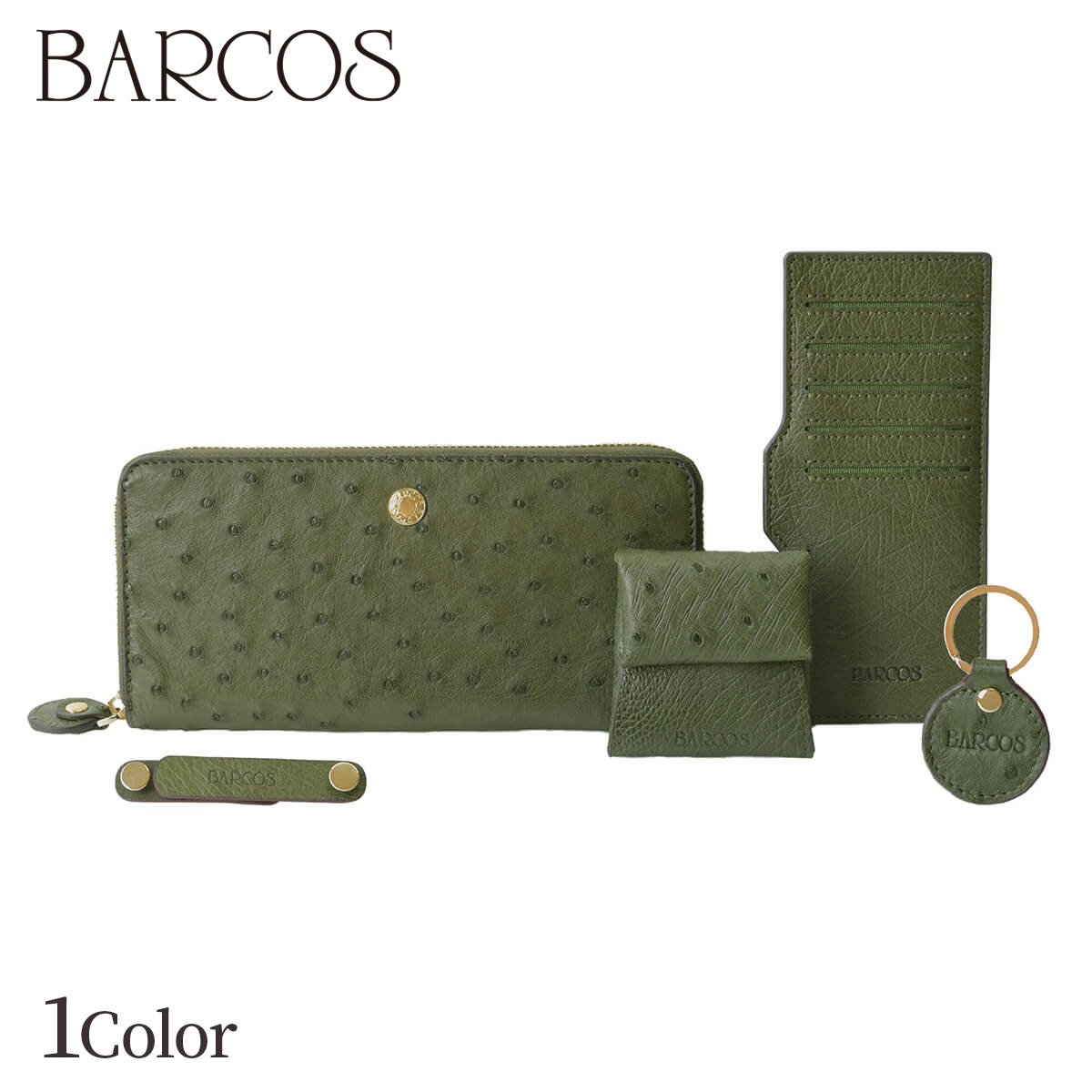 【楽天市場】BARCOS オーストリッチレザーL字型財布＜リッコL 