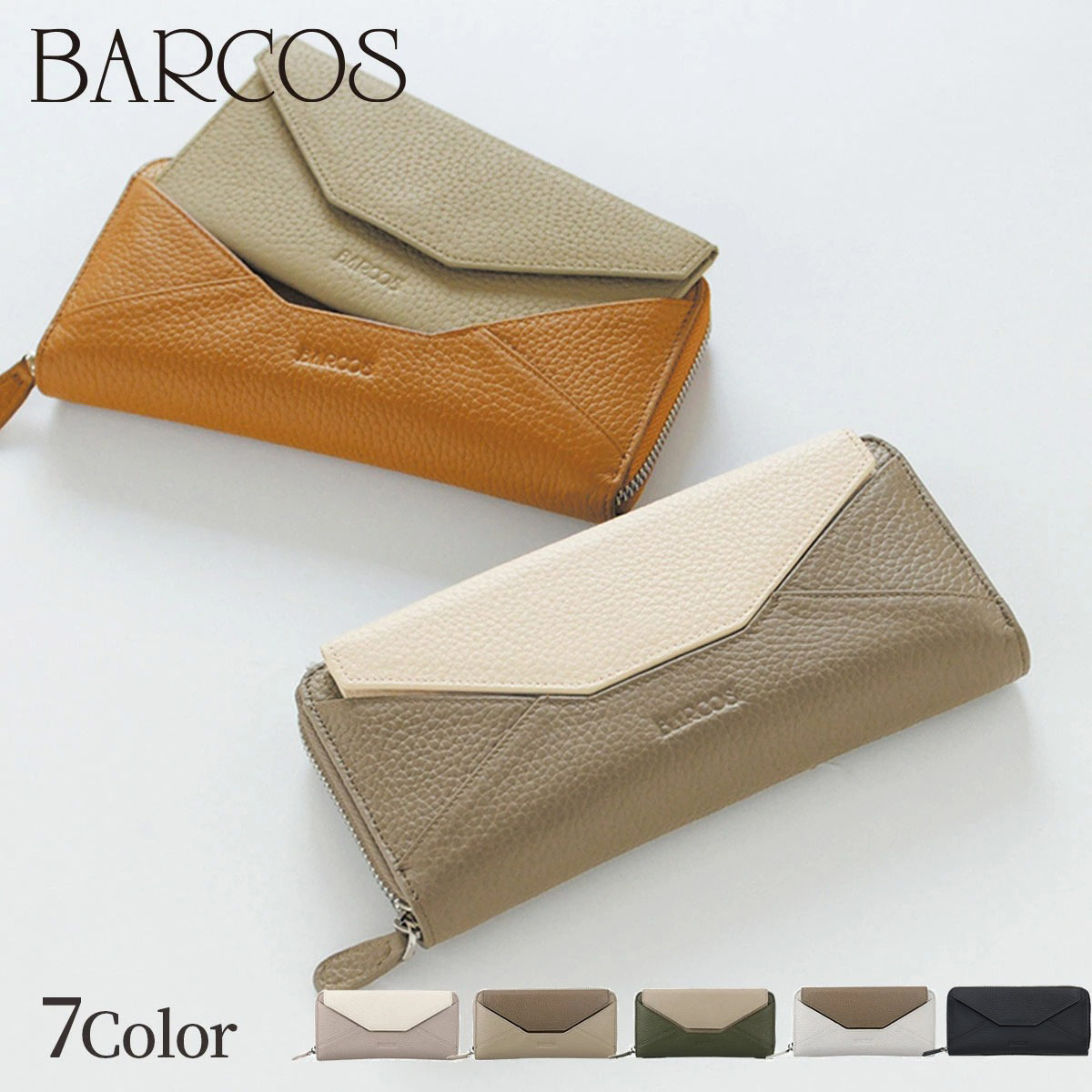 楽天市場】BARCOS GLウォレット ラウンド型財布＜ニコラ