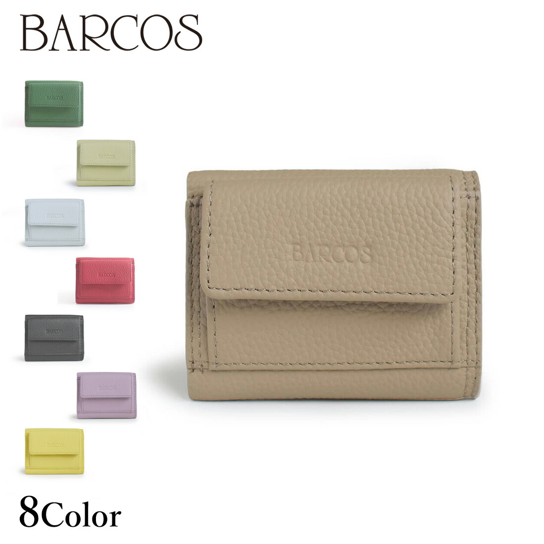 楽天市場】BARCOS グッドラック ウォレット 折財布 財布 サリー