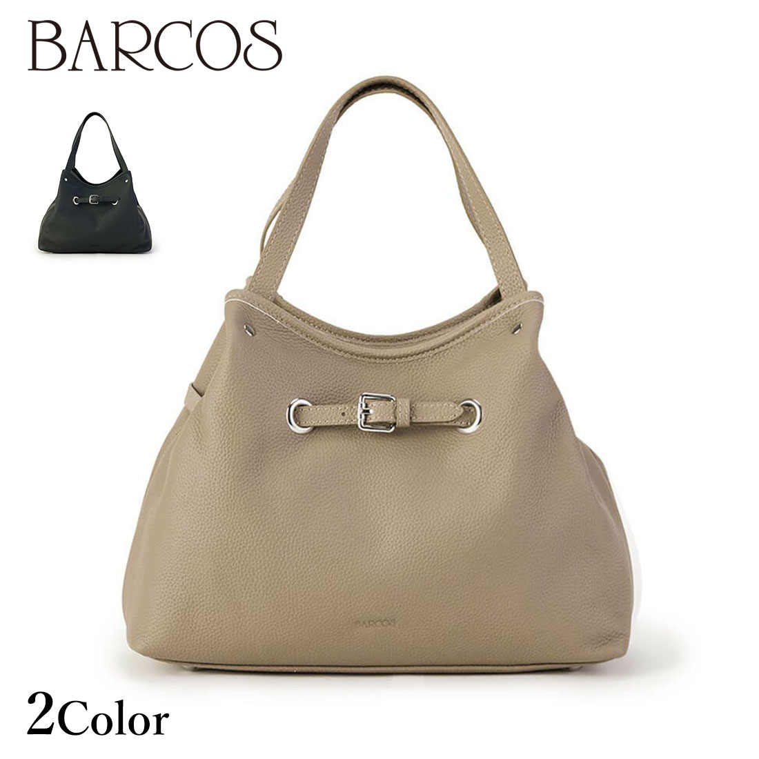 BARCOS ベルトデザインシュリンクレザーバッグ レディース 全2色 ONESIZE バルコス|バルコス公式ショップ店
