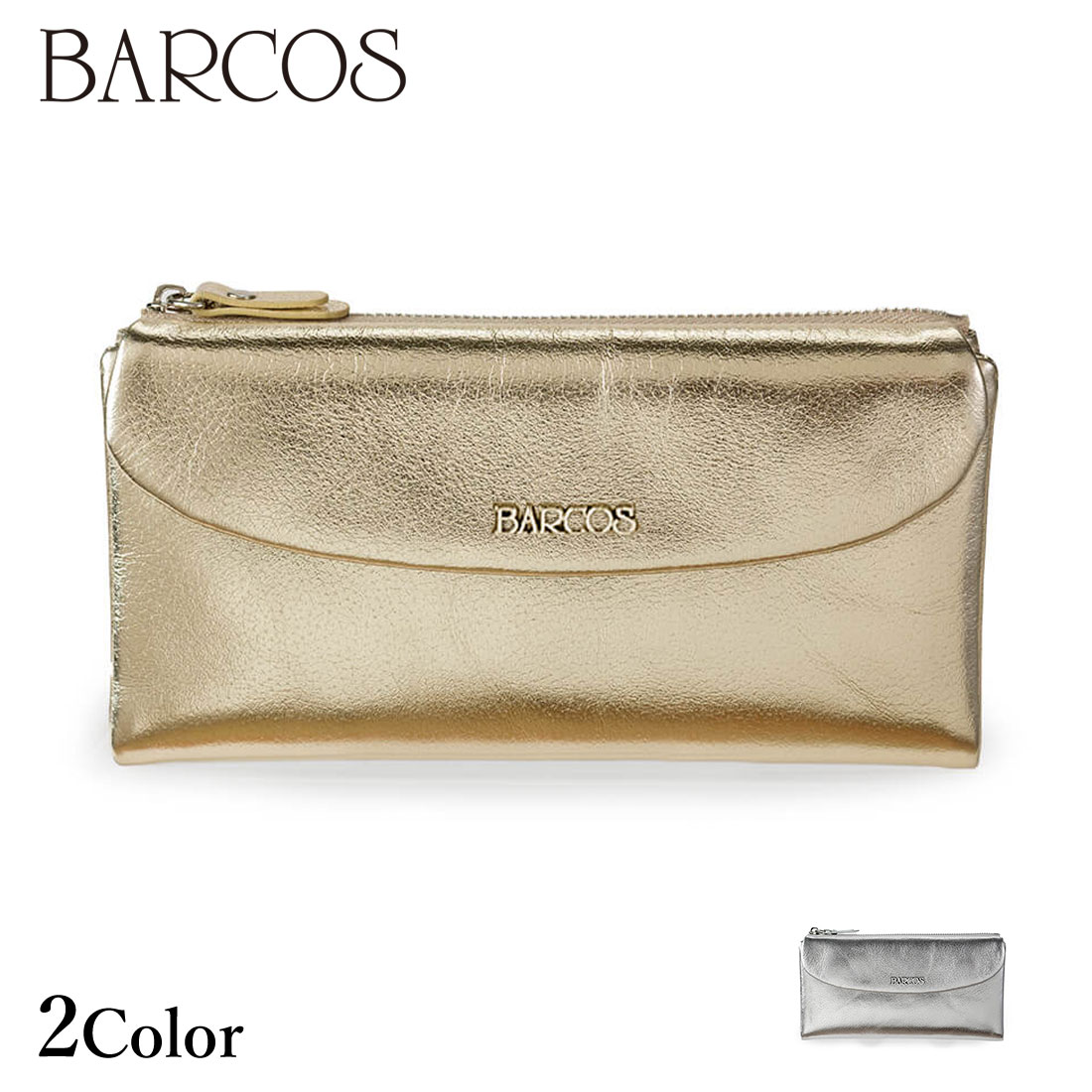 BARCOS メタリックレザー長財布 レディース メンズ 全2色 ONESIZE バルコス｜バルコス公式ショップ店