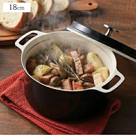 楽天市場】【取寄品】 無水調理ができるセラミック加工IH対応 両手鍋