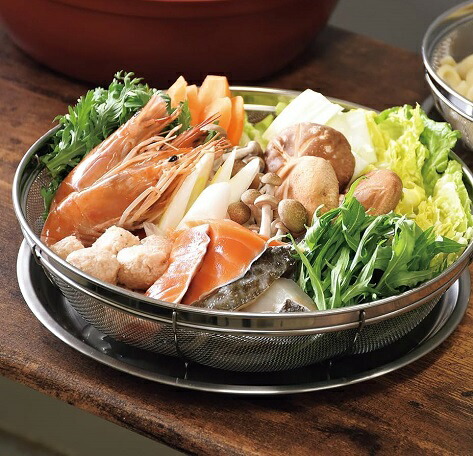 楽天市場】パール金属公式 盛り付け ザル トレー セット 21cm そうめん