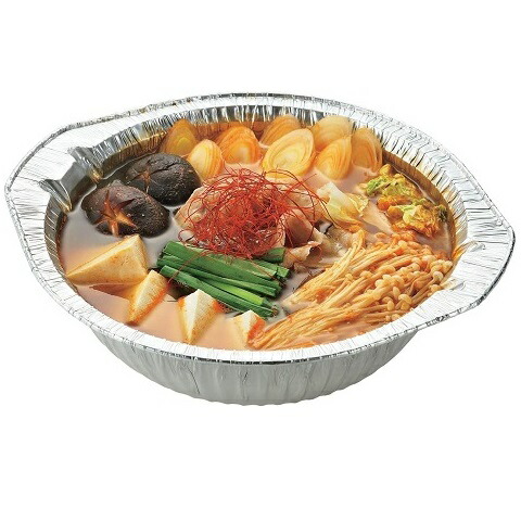 楽天市場】アルミ箔 卓上鍋 20cm 1.4L 3枚入 ラーメン うどん 二人分