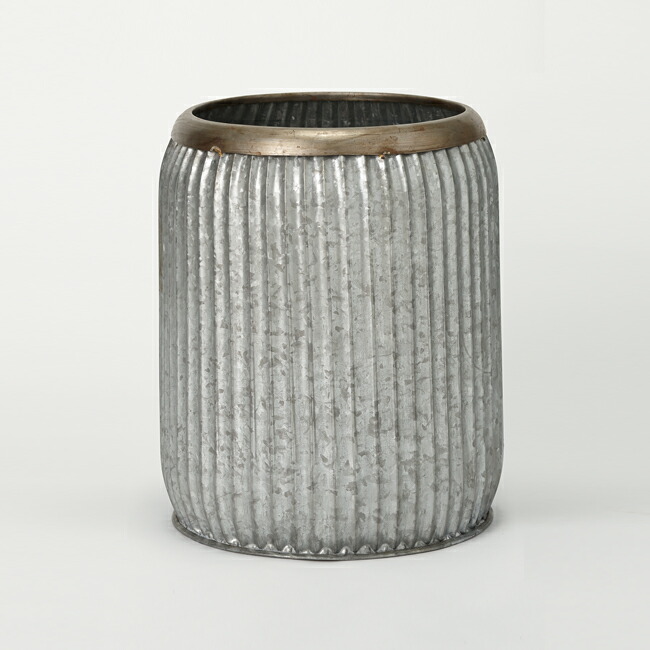 楽天市場】カウシオ 51 ≪植木鉢 ガーデン雑貨 ブリキ 大型 鉢カバー