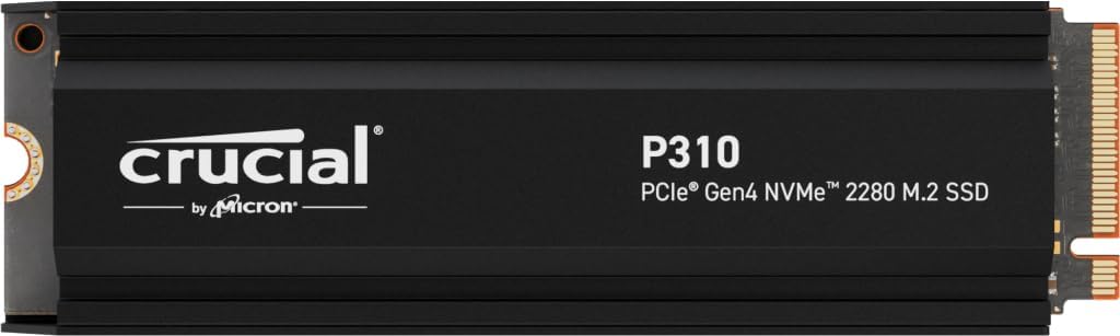 Crucial(クルーシャル) P310 1結核症 ヒートシンク付き添い人 3D NAND NVMe PCle4.0 M.2 SSD 最高限度7,100MB/秒 CT1000P310SSD5-JP 国内置き目引き請ける品 PCパーツ-内蔵SSD-内蔵ドライブ・ストレージ