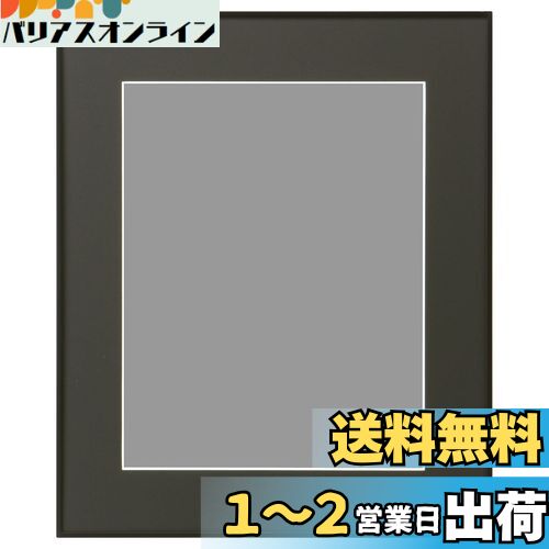 ハクバ HAKUBA 額縁 アルミ HFA-03 半切 アクリル板 ブラック HFA-03-H