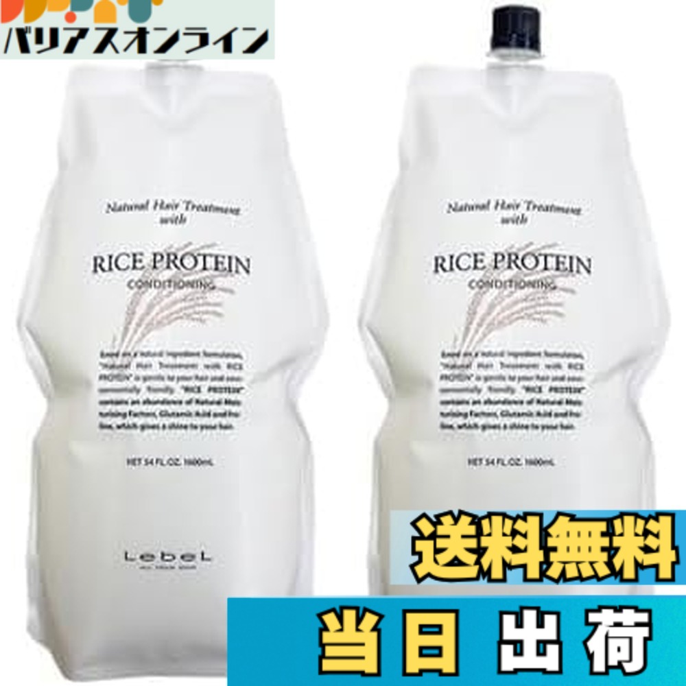 【貨物輸送無料】【2個仕掛ける】ルベル 自然的 整髪剤 ウィズ RP(上げ米たんぱく質) 1600ml詰取り替えっこ