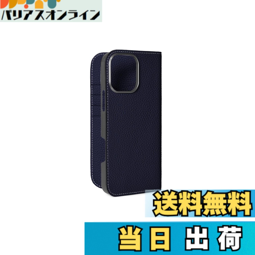 【貨物輸送無料】【BONAVENTURA】(for iPhone16Pro Max) 当用日記容れもの シュリンクレザー [米国海軍 ] スマホケース ヨーロッパ最御前上等なめし革 本革 MagSafe相応う 差し上げ物 差し上げ物 BODT16PM-NA
