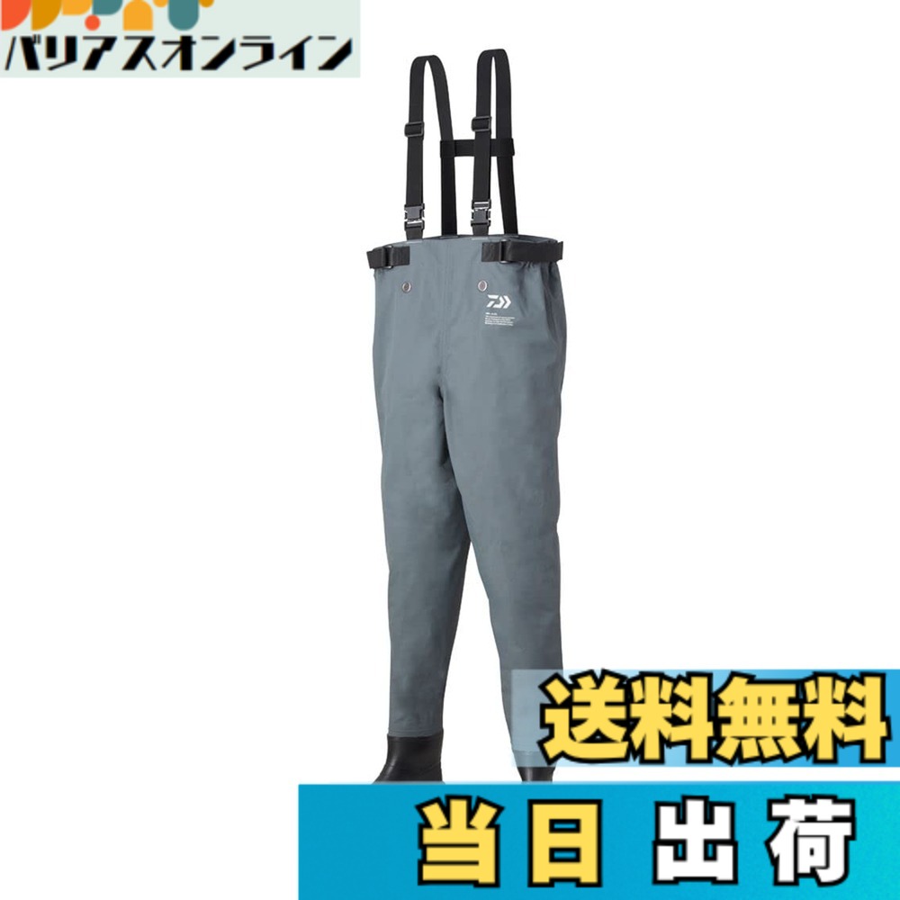 【貨物輸送無料】ダイワ(DAIWA) ウェーダー PW-1207R 色：薄墨色、大きさ：S
