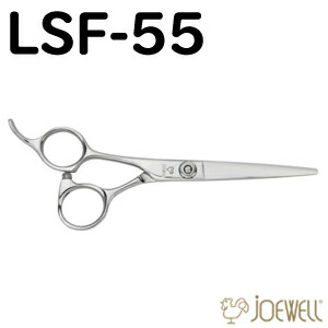 トリミングシザー 左用 東光舎 JOEWELL ジョーウェル LSF-55 ペット専用ショートシザー（ボブ・ミニ鋏）【左利き用 レフト はさみ 犬用 プロ用 ペット用シザー 鋏 ハサミ トリミング トリマー カット トリミング用品 お手入れ用品】lsf55【CP】｜バリカン屋