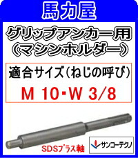 サンコーテクノ グリップアンカー施工用 ＧＡ－３０Ｈ－ＳＤＳ 器械保持者