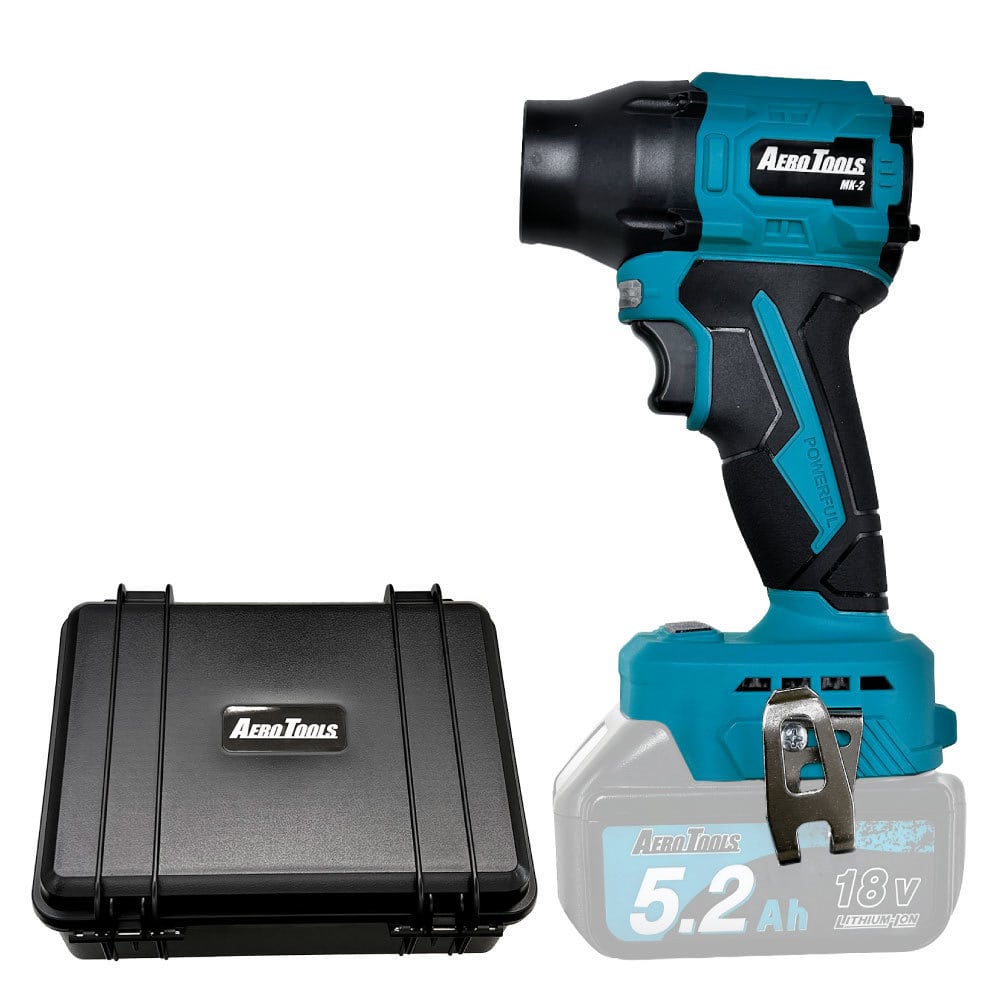 AERO TOOLS 電動ジェットブロワー 本体のみ青色 入れもの付き添い人 MK-2マキタ 蓄電池遣りかた 18V