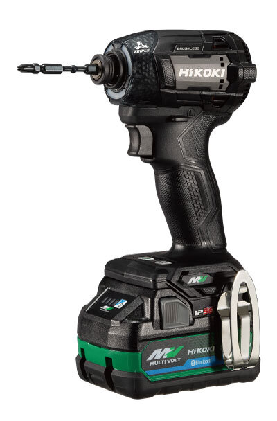 HiKOKI インパクトドライバ コードレス 本体のみ新小型モータ 業界最速のねじ締めスピードWH36DD(NNB) ハイコーキ 日立工機ストロングブラック|馬力屋