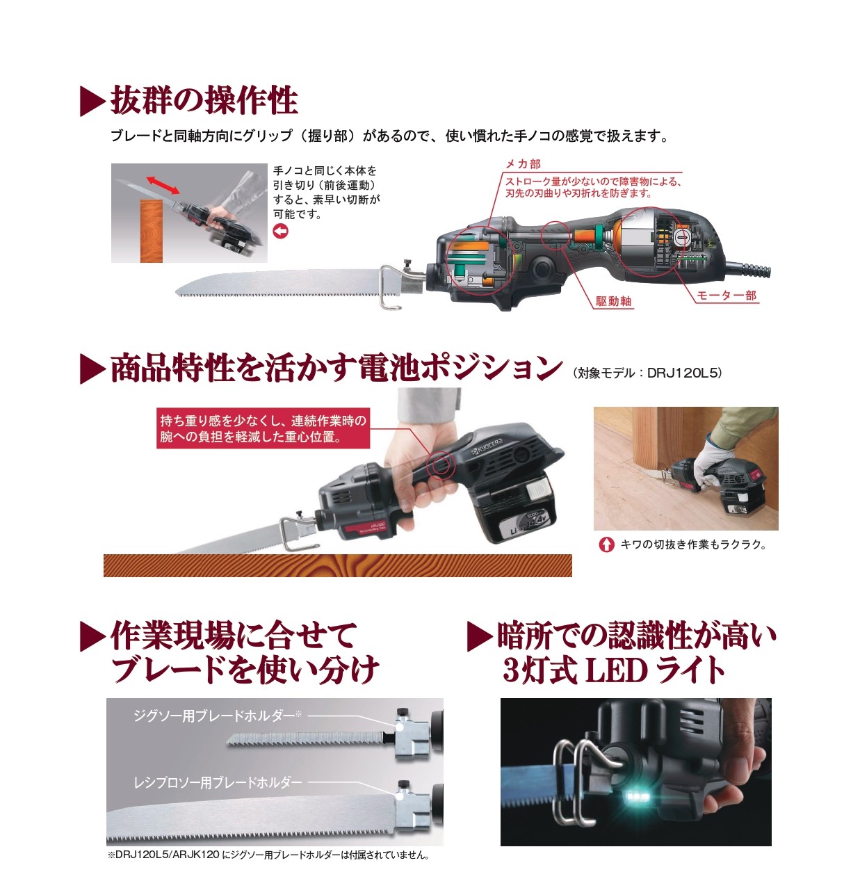 京セラインダストリアルツールズ Kyocera 小型レシプロソー Arjk1 ケース付き Ryobi Kouhyou Ni レシプロソー Indiansecurityforceisf In