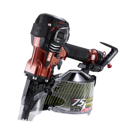 MAX/マックス 釘打機 高圧コイルネイラ HN-75N4(D)-R 【HN-75N4(D)つづき物】