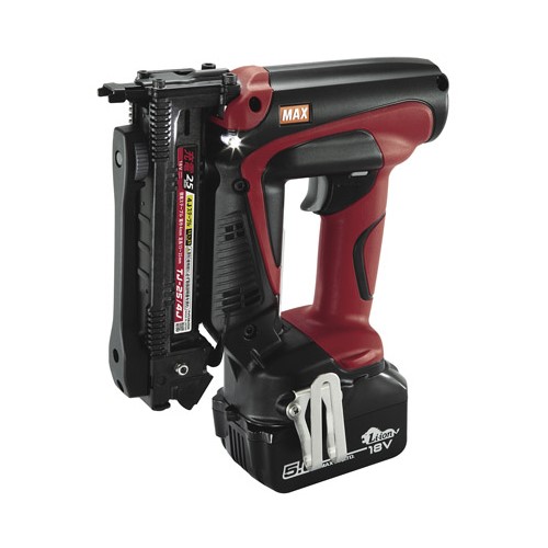 MAX/マックス 申し受ける式タッカ TJ-25/4J-BC/1850A 蓄電池付き添い人【TJ-25つづき物】