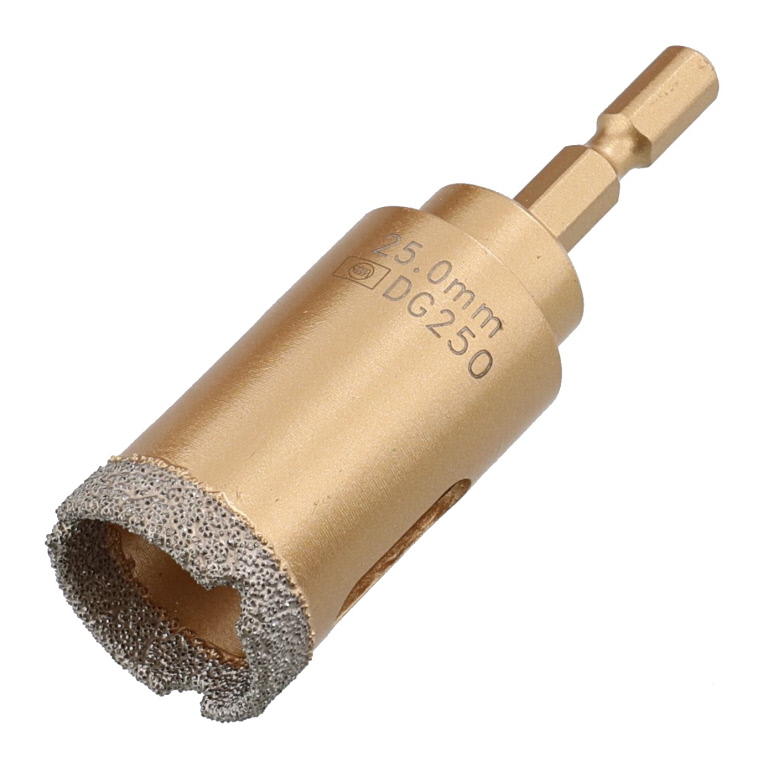 ミヤナガ　クールダイヤ　DG250 ●刃先径25.0mm ●有効長15mm　インパクト、電気ドリル(回転専用)　【ダイヤシリーズ】
