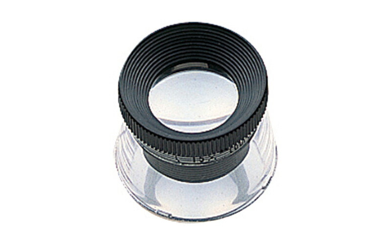 楽天市場】シンワ測定 ルーペ T-1 高倍率 スケール付 20mm 15倍 75570