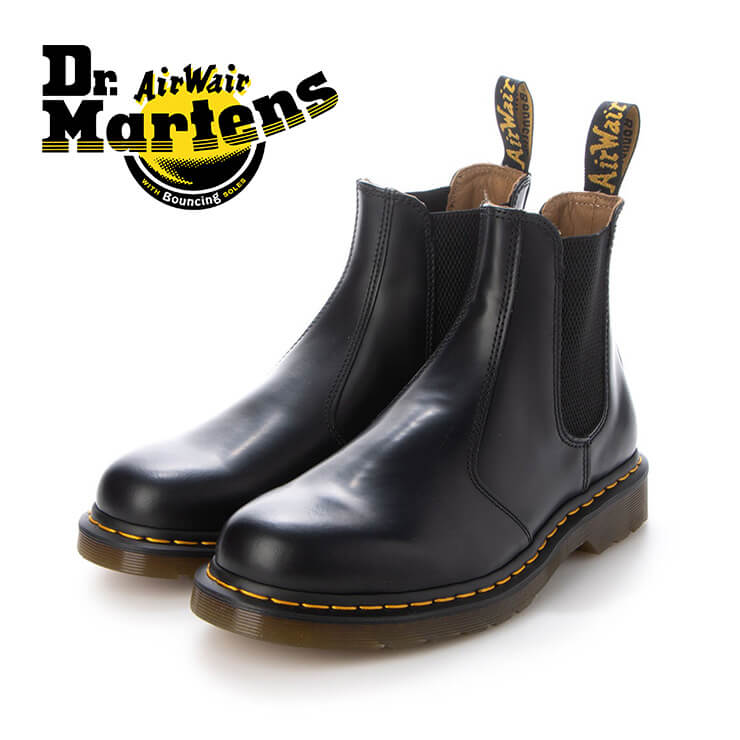 買収 ドクターマーチン 2976 チェルシー ブーツ DR.MARTENS シューズ メンズ レディース ブラック 黒 CHELSEA BOOT  2227001 サイドゴア 靴 本革 レザー qdtek.vn