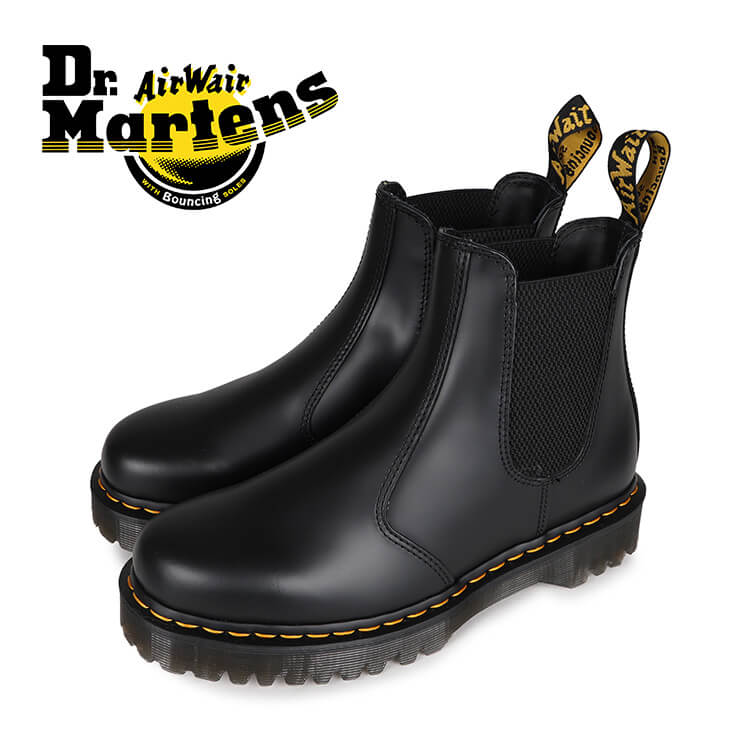 超安い品質 ドクターマーチン 2976 ベックス チェルシーブーツ Dr Martens サイドゴア ブーツ メンズ レディース ブラック 黒 Bex Chelsea Boot 靴 シューズ レザー 本革 天然皮革 革 Fucoa Cl