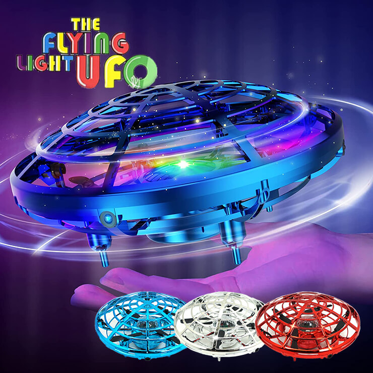 【楽天市場】【SALE】フライングライトユーフォー Flying Light ufo フライングUFO 空飛ぶUFO ミニドローン ギフト