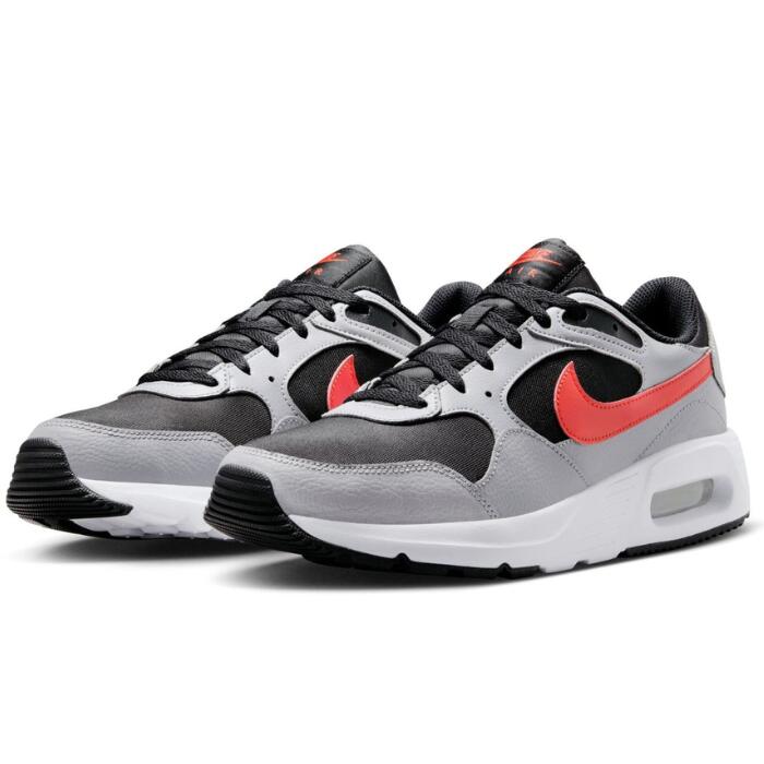 NIKE AIRMAX SC ナイキ 大気圏マックス SC スニーカー 靴 シューズ メンズ 男 成人男性 BLACK PICANTE RED CEMENT GREY 黒いこと ピカンテレッド セメント質薄墨色 26.0糎 26.5糎 27糎 27.5糎 28糎 CW4555-015