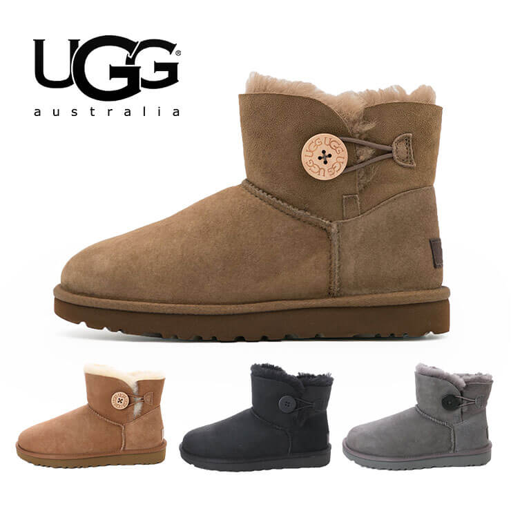 2021春夏新作】 UGG アグ ムートンブーツ ベイリーボタン 2 レディース WOMENS BAILEY BUTTON 1016422  fucoa.cl