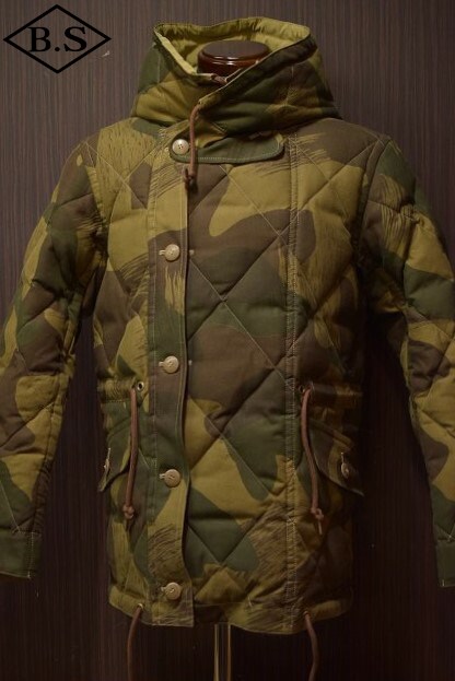 ジェラード 落ちこむ上衣 ジョングラッコー JELADO JG33415 Deep Freeze Parka 合鴨×カーキ リヴァーシブル