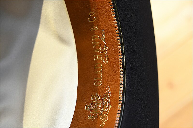 グラッドハンド GLAD HAND ビーバーハット 「JOHN G」 ネイビー 帽子