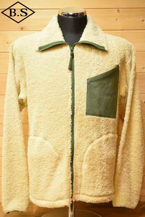 ナイジェルケーボン Nigel Cabourn 80400030002 70’s MOUNTAIN PILE JACKET アイボリー