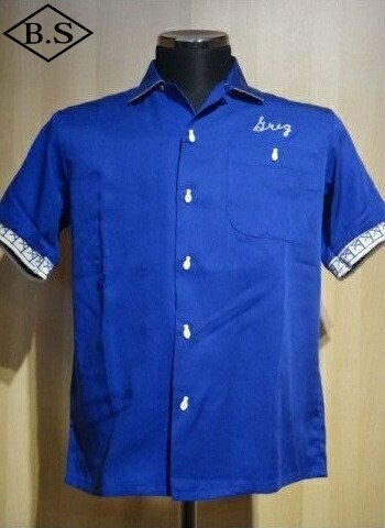 JELADO ボーリングシャツ オールドブルー ジェラード ボウリングシャツ