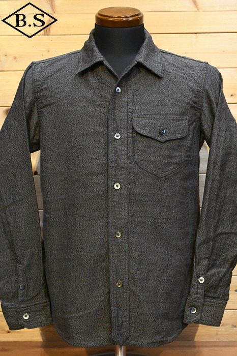 【期間限定ポイント5倍】ダリーズ 長袖シャツ DALEE’S Jelico 20s Jelico shirt BLACK MIX