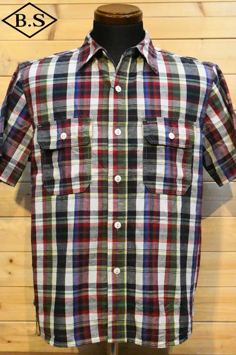 ジェラード 半袖シャツ JELADO JP82108 S/S Union Worker Shirt Old Navy｜BarnStormer3号店