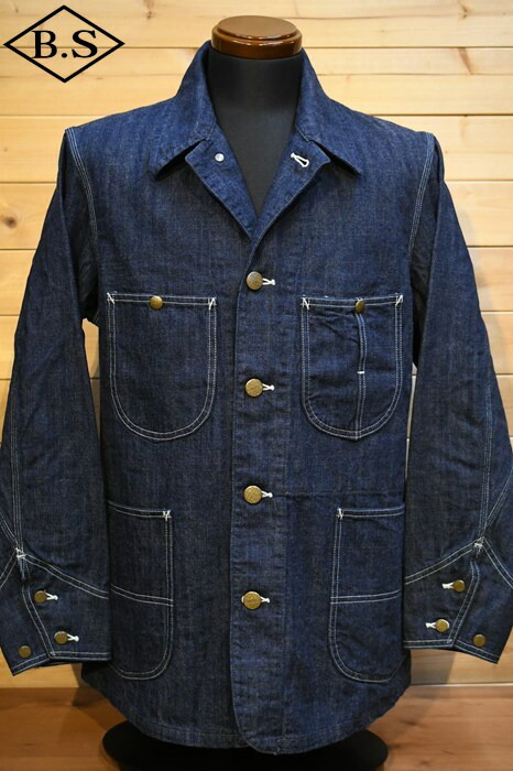 ジェラード JELADO アウター JP94491J 491J Coverall カバーオール BLUE LABEL インディゴ