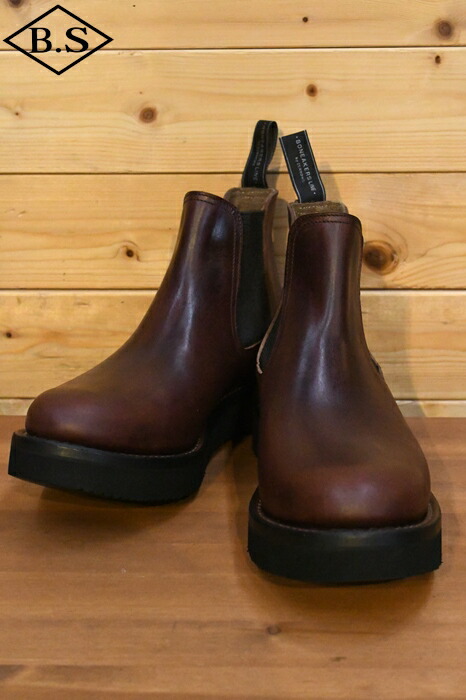 ZERROW,S ゼローズ　サイドゴアブーツ ZERROW'S/ゼローズ】サイドゴアブ二ーカー/SIDE GORE BONEAKERS/クロム