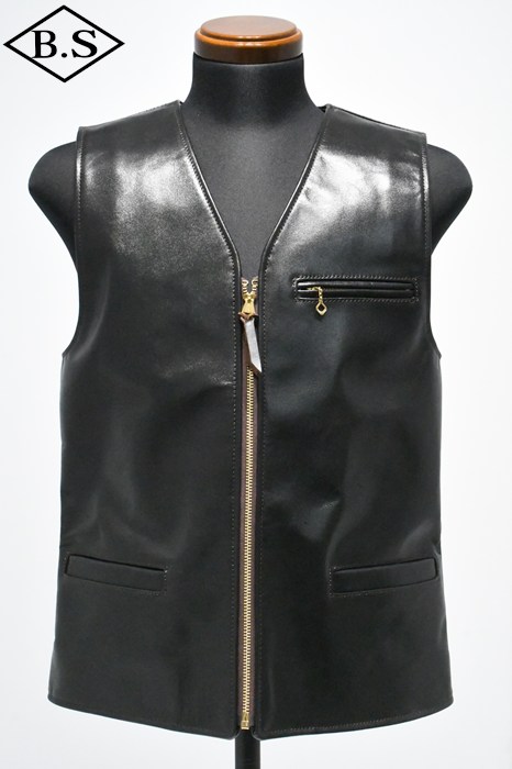 schott レザー　ベスト 楽天市場】Schottショット 193V LEATHER VEST レザーベスト 782