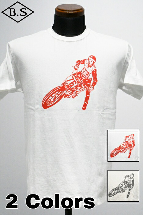 【期間限定ポイント5倍】クッシュマン CUSHMAN Tシャツ 26860 SPL PRINT TEE SPEEDWAY｜BarnStormer3号店