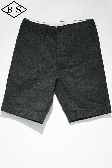 クッシュマン CUSHMAN ショートパンツ 22271 BLACK CHAMBRAY SHORT PANTS BLACK｜BarnStormer3号店